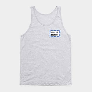 Cindy Lou Peeples name tag Tank Top